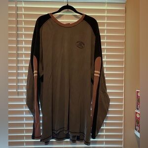 Hardly Davidson 1903 V-twin Powered Motorcycle Long Sleeve Shirt 3XL